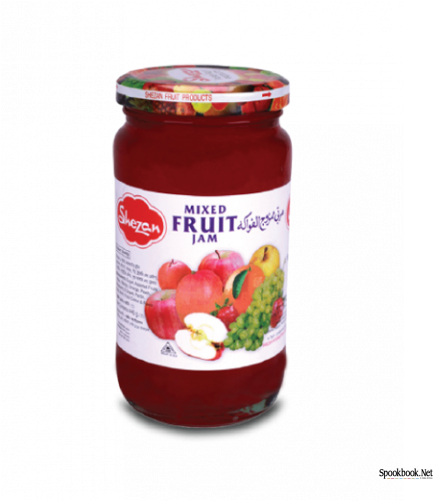 Shezan Mixed Fruit Jam 440 Gm (500x500), Png Download