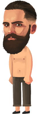 Eth Town - Gentleman (266x500), Png Download