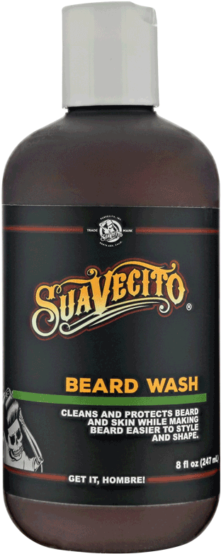 Beard Wash 8 Oz - Shaving Creme By Suavecito 8 Oz Shaving Creme For Men (1000x800), Png Download