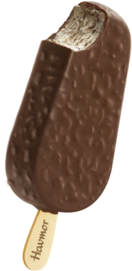 Cookie Cream - Havmor Blockbuster Cookie Cream (289x500), Png Download