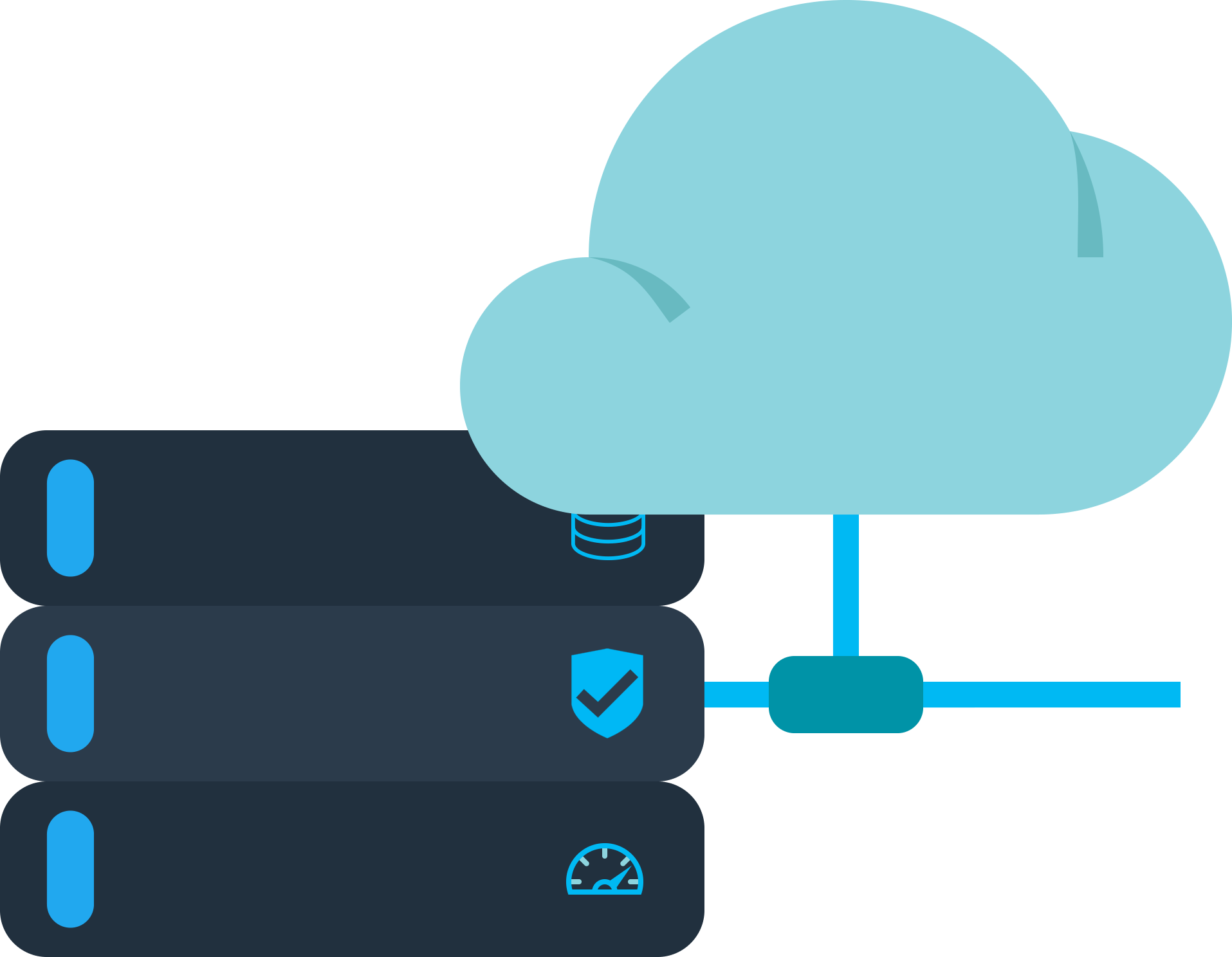 Cloud-hosting - Wordpress Cloud Hosting Png (1915x1488), Png Download