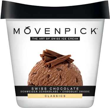500ml Swisschocolate - Movenpick Swiss Chocolate Ice Cream (450x400), Png Download
