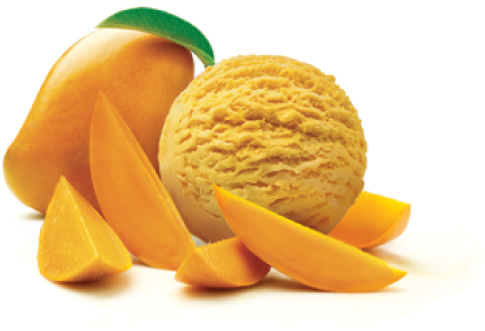 Meriiboy Alphonso Mango Ice Cream 500 Ml - Ice Cream (800x800), Png Download