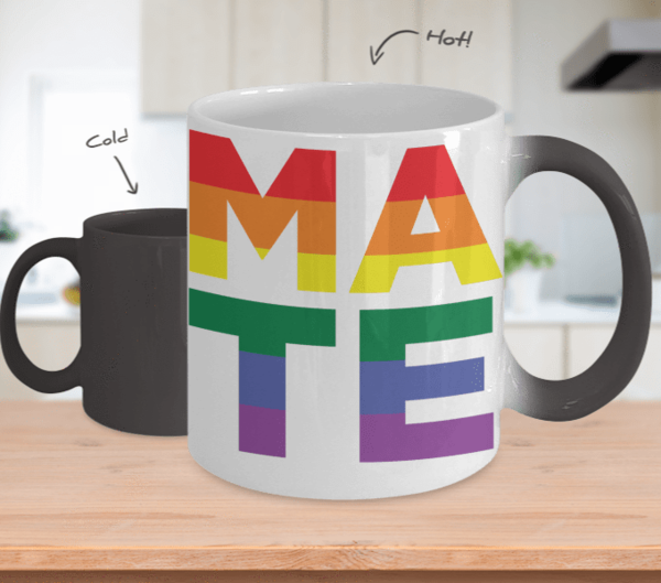 Valentine's Day Mug For Wife - I Love You Color Changing (600x529), Png Download