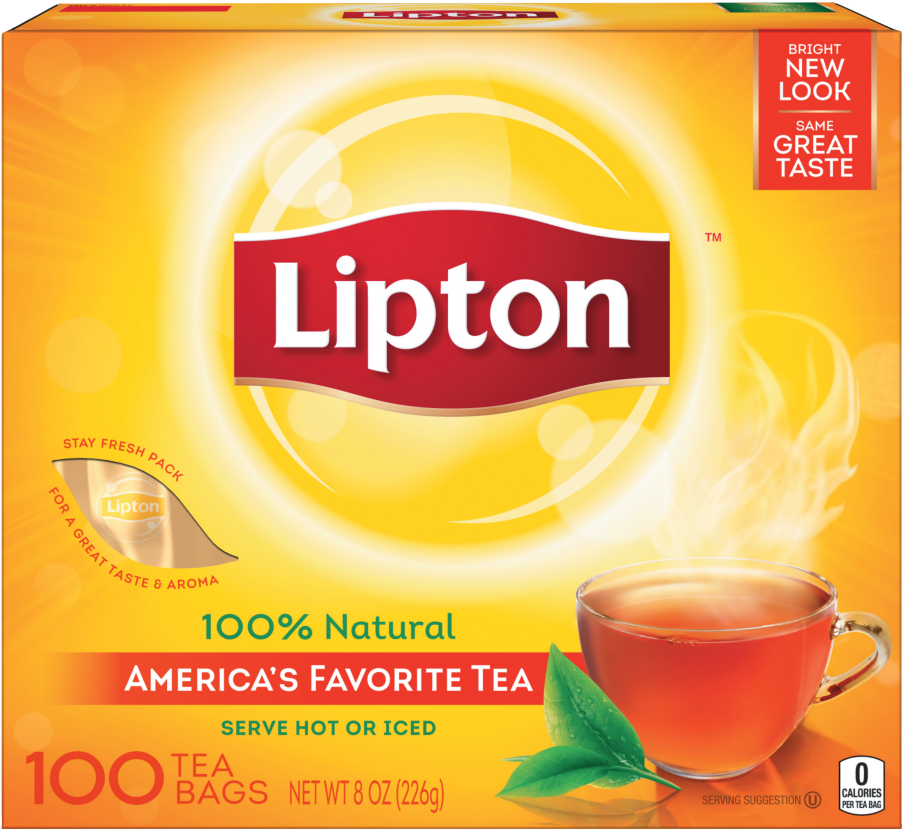 Lipton Tea Bags (985x985), Png Download