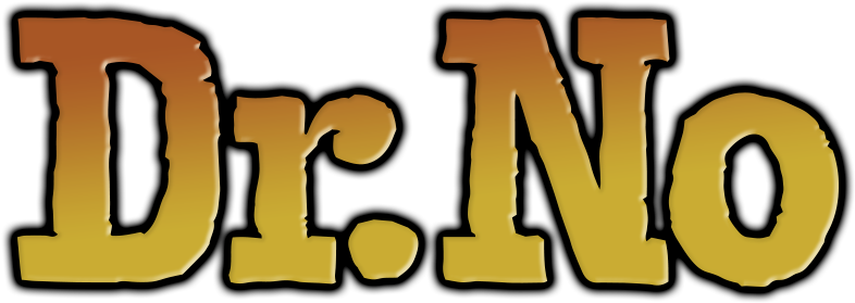 Free Doctor Logo Png - 007 Dr No Logo (800x310), Png Download