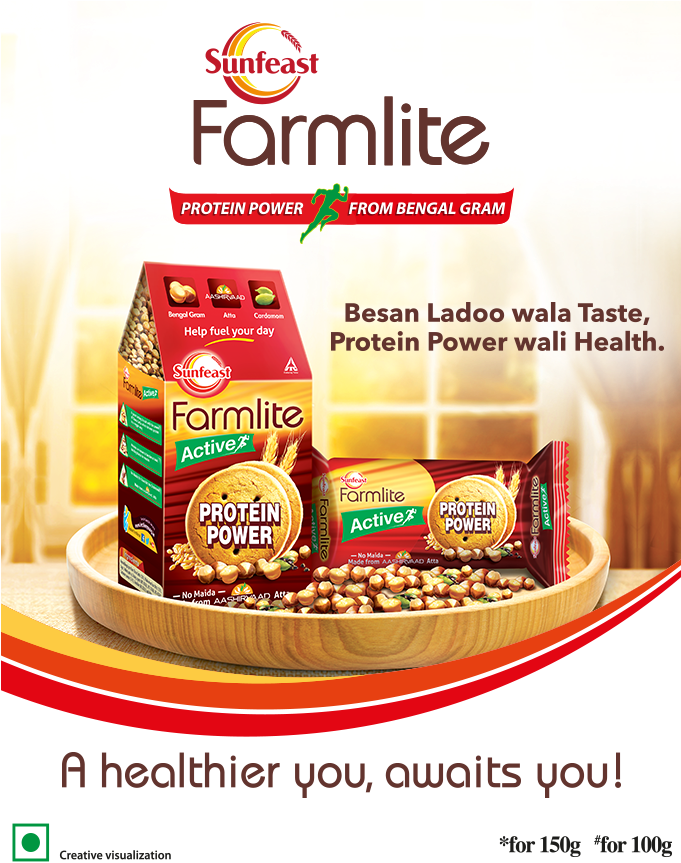 Get Your Free Pack Now - Sunfeast Farmlite Oats And Almonds, 75 G (680x869), Png Download