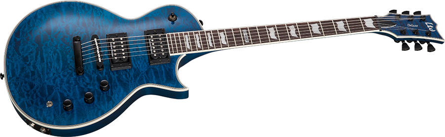 The Ec 1000 Piezo And The Bb 600 Baritone (bottom) - Epiphone Special Ii Blue (900x278), Png Download
