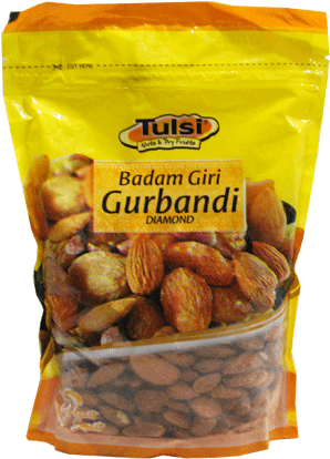 Tulsi Gurbandi Badam Giri - Tulsi Badam Giri 500g (450x450), Png Download