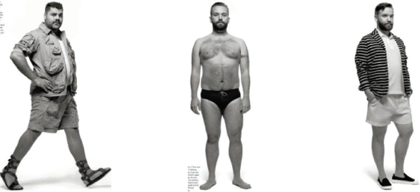 , 2011) - Male Super Size Model (595x273), Png Download