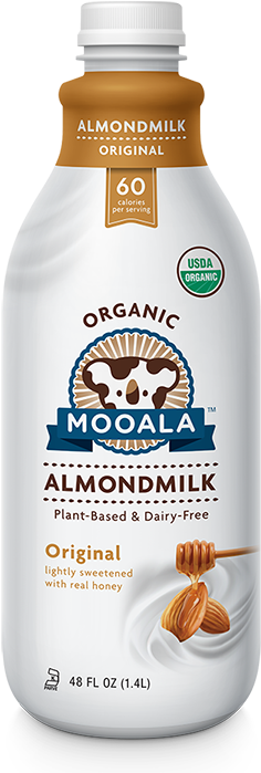 Products - Mooala Organic Almond Milk, Original, 48 Fl Oz (300x750), Png Download