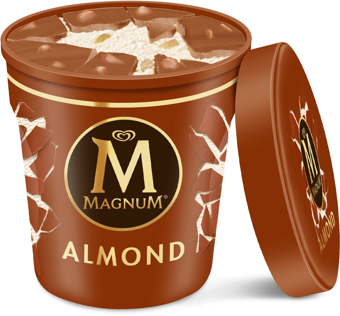 Magnum Ice Cream Pint (1280x1280), Png Download