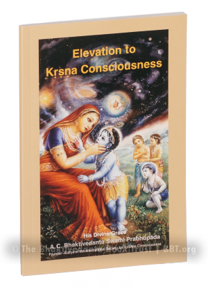 Elevation To Krishna Consciousness - Elevation To Krsna Consciousness [book] (300x416), Png Download