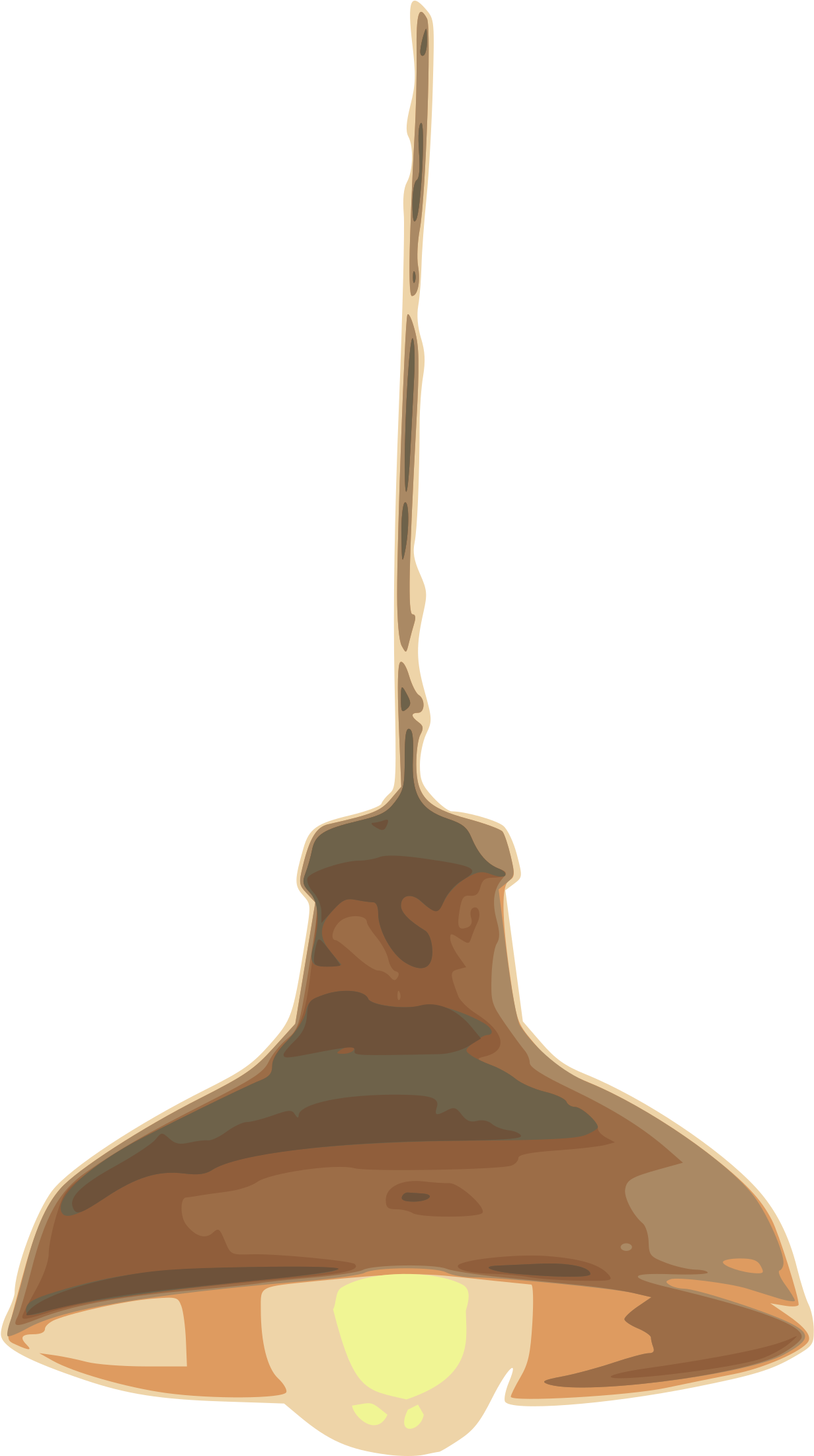 This Free Icons Png Design Of Antique Pending Light (1400x2400), Png Download