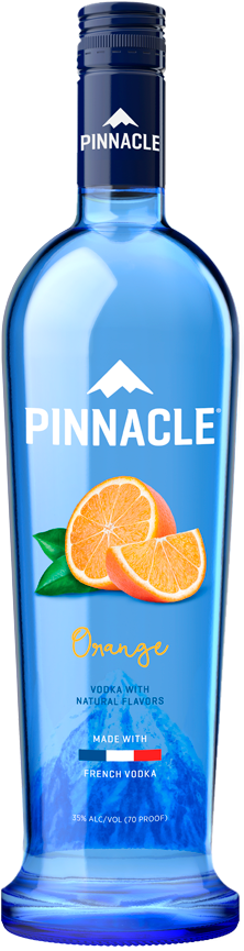 Pinnacle® Orange Vodka - Citrus Pinnacle (230x864), Png Download