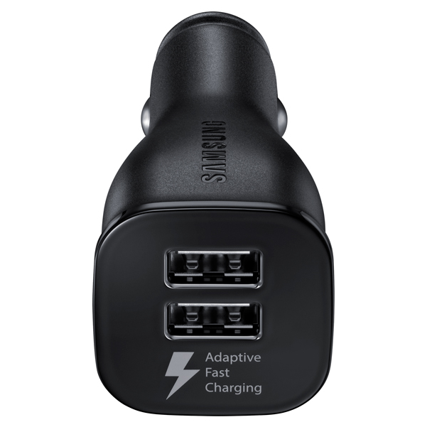 Samsung Fast Charge Dual-port Car Charger - Samsung Dual Micro Usb Fast Car Charger (800x600), Png Download