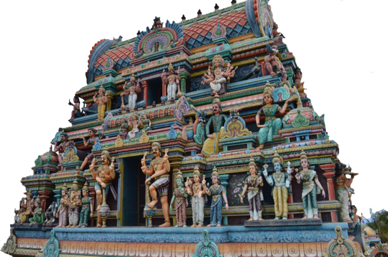 Thousand Hindu Hinduism Transprent - Hinduism Hindu Temple (1493x992), Png Download