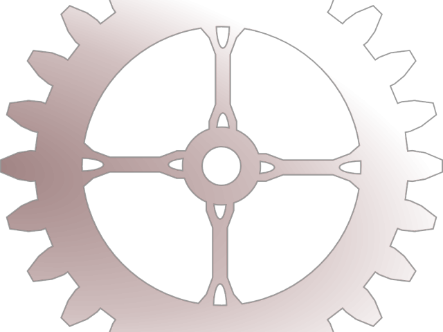 Steampunk Clipart Bike Gear - Steampunk Gears And Sprockets (640x480), Png Download
