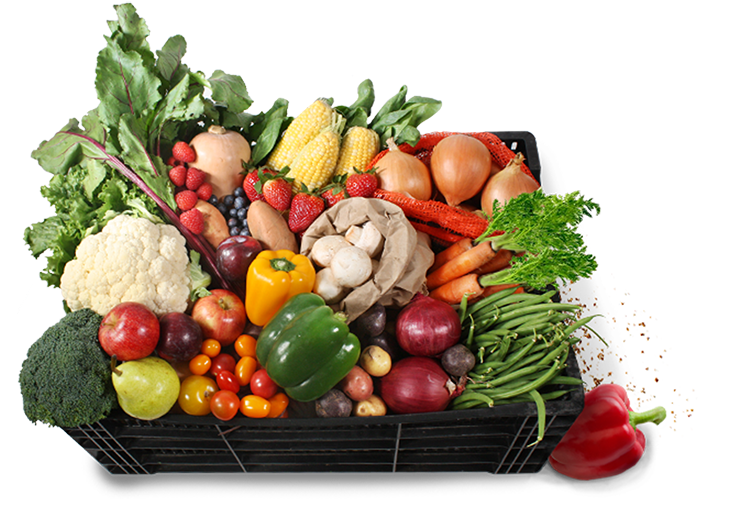 Harvest Share Food Box - Carron Farms Harvest Share (728x566), Png Download