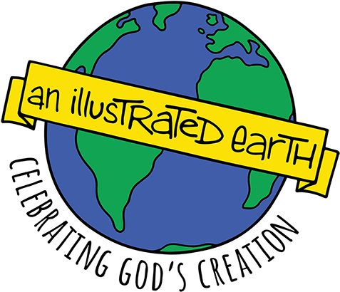 Illustrated Earth (500x500), Png Download