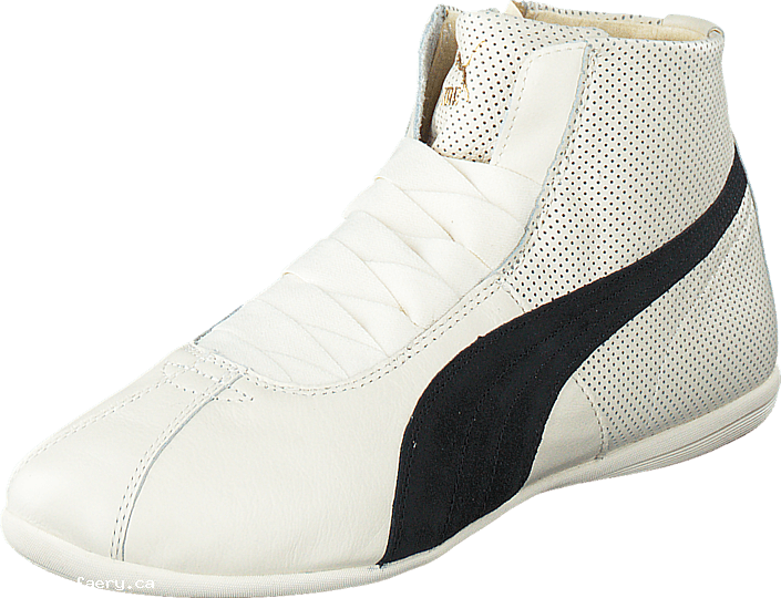 Puma Eskiva Mid Wns Whisper White Black 54369 00 Womens - Shoe (705x540), Png Download