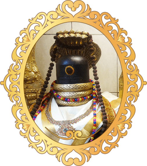 He Is Usually Worshipped In The Aniconic Form Of Lingam - Shrine (505x573), Png Download