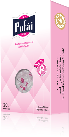 Pufai Slim Cigarette Filters Holder Cigarette Filters - Cigarette (348x633), Png Download