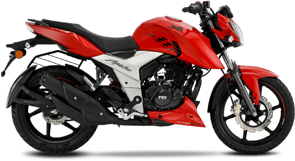 Tvs Apache Rtr 160 4v Red - Apache Rtr 160 4v (700x430), Png Download