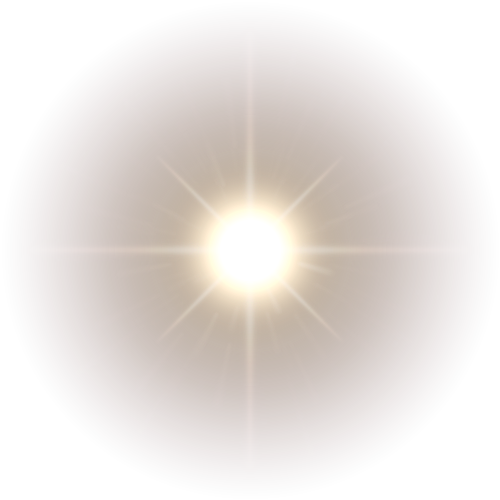 Halo1 - Lens Flare (500x500), Png Download