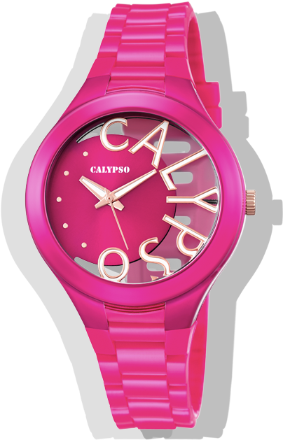 Watch Calypso Women ́s Wristswatch Trendy Analog Quartz (480x800), Png Download
