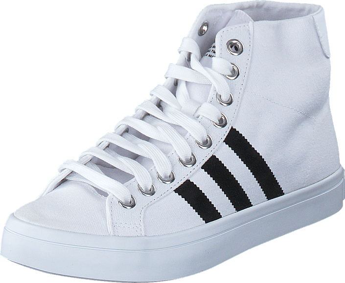 Adidas Originals Courtvantage Mid White/black/metallic - Shoe (705x579), Png Download