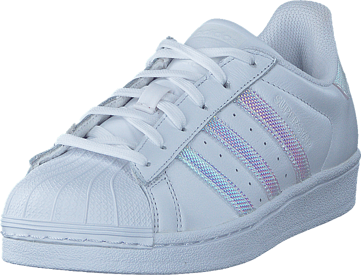 Adidas Originals Superstar W Ftwr White/ftwr White/ftwr - Adidas Originals Womens Superstar W - White, Size 7 (705x537), Png Download