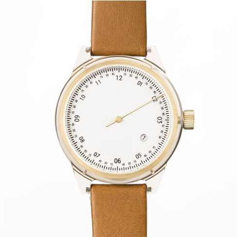 Buy Your Ladies Watches From An Authorised Retailer - Squarestreet Mens Minuteman Acetate Case Brown Leather (600x600), Png Download