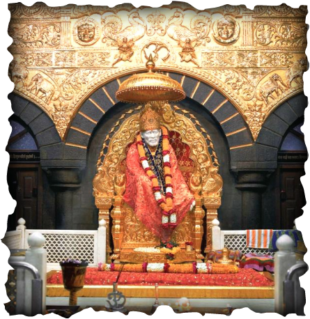 Samadhi Mandir Do Not Think I Am Dead And Gone - Shirdi (445x458), Png Download