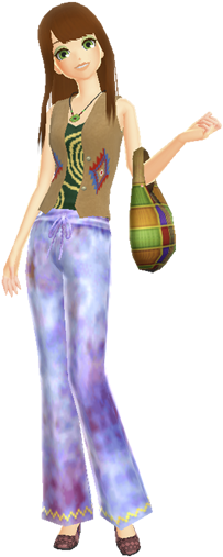 Marigold - Nouvelle Maison Du Style Personnages (460x520), Png Download