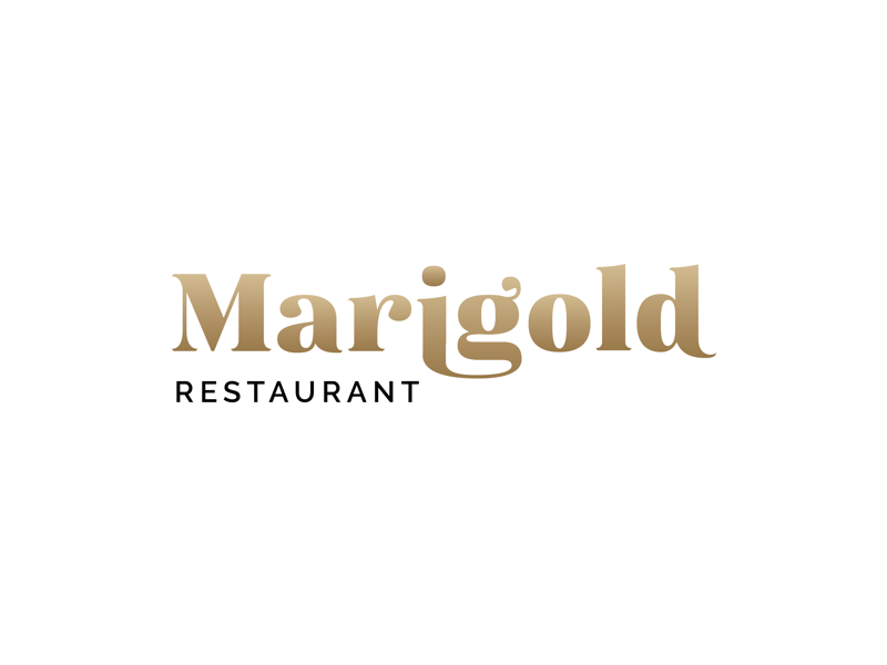 Marigold Restaurant Kitwe Logo Design Agent Orange - Parallel (800x600), Png Download