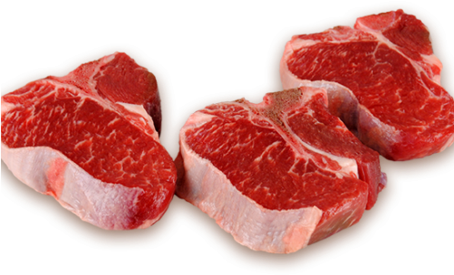Lamb Loin Chops - Lamb Sirloin Chops (500x400), Png Download