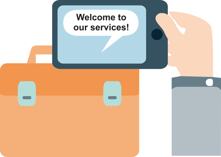 Entice Roamers With A Relevant Set Of Welcome Information - Mobile Phone (724x514), Png Download