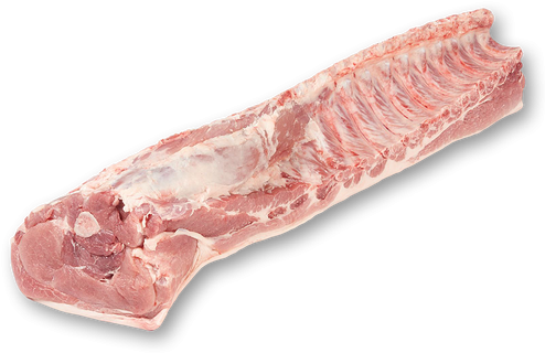 Pork Loin - Beef Tenderloin (530x348), Png Download