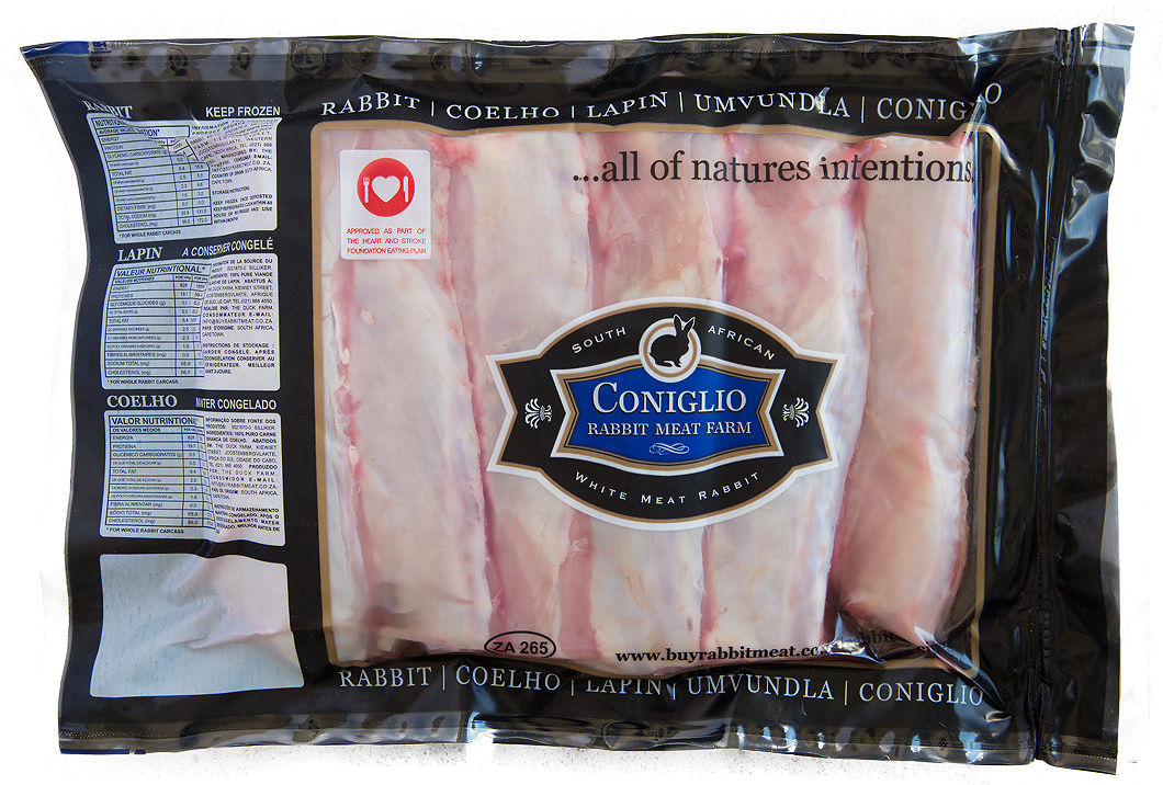 Hospitality Rabbit Loin Portions - Throw Pillow (1100x733), Png Download