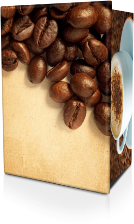 The Felt Covered Urn Base Is Simply Removed For Insertion - Java Coffee (400x598), Png Download