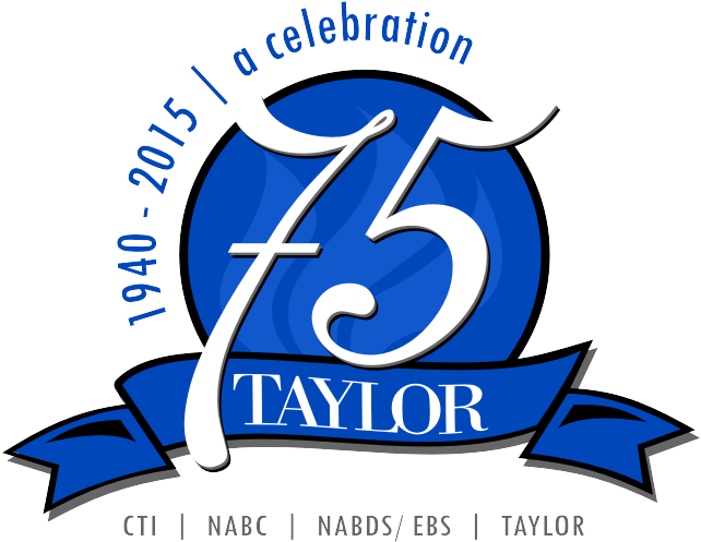 Taylor 75th Anniversary Logo - 75 Years Birthday Logo (750x600), Png Download