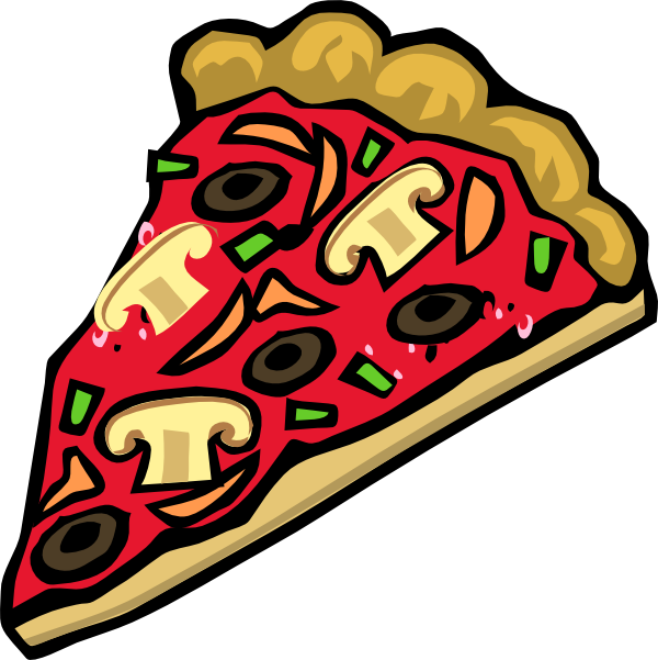 Pizza Clip Art (600x601), Png Download
