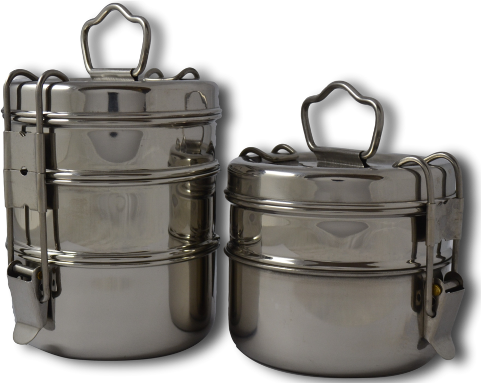 Shellbax 2 Tier And 3 Tier Tiffins Bundlage - Lid (1024x750), Png Download