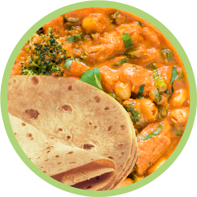 Add To Cart - Chapati Recipe (672x672), Png Download