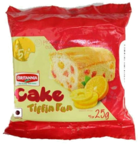 Britannia Cake Tiffin Fun (500x500), Png Download