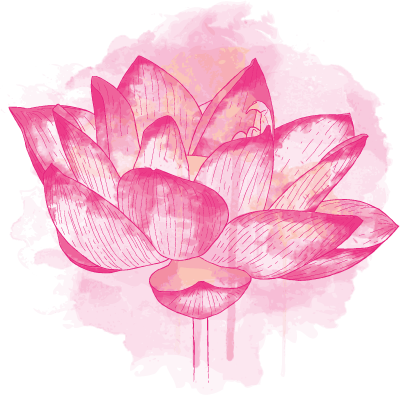 Download Program Details - Flower Symbol For Depression (400x395), Png Download