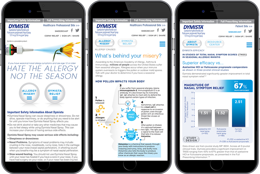 Dymista Mobile - .com (875x638), Png Download