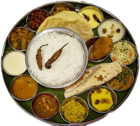 Andhra Meals - Andhra Meals Png (617x410), Png Download