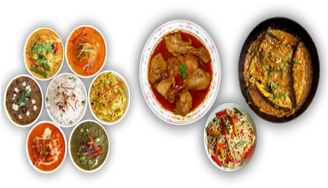 Non Veg Thali Rs - Tiffin Service Visiting Card (460x300), Png Download